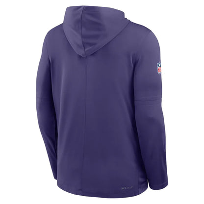 Hoodie Nike NFL Sideline Lighweight Ravens