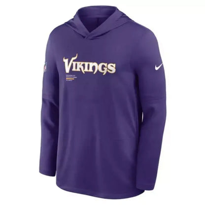Hoodie Nike NFL Sideline Lighweight Vikings