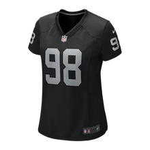 Jersey Dama Nike NFL Game Home Maxx Crosby #98 Raiders