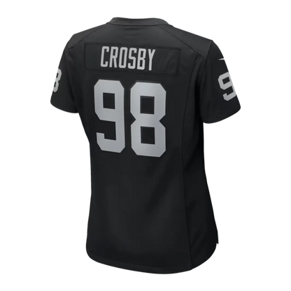 Jersey Dama Nike NFL Game Home Maxx Crosby #98 Raiders