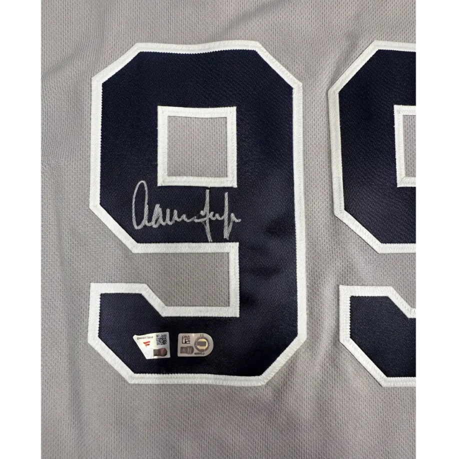 Jersey MLB Autografiado por Aaron Judge #99 Yankees