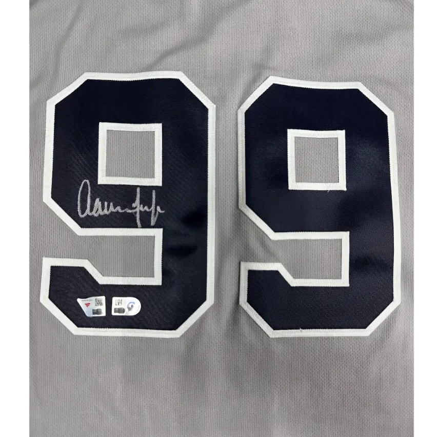 Jersey MLB Autografiado por Aaron Judge #99 Yankees