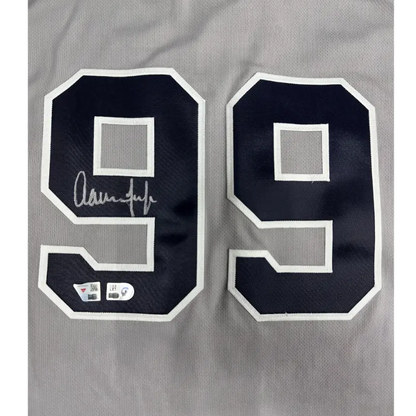 Jersey MLB Autografiado por Aaron Judge #99 Yankees
