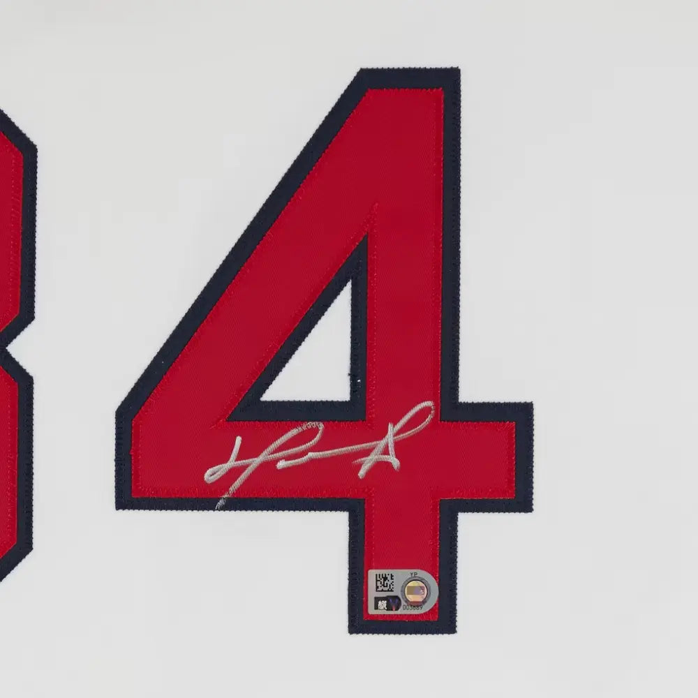 Jersey Mitchell & Ness MLB Autografiado por David Ortiz #34