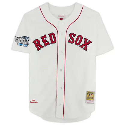 Jersey Mitchell & Ness MLB Autografiado por David Ortiz #34