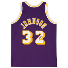 Jersey Mitchell & Ness NBA Autografiado por Magic Johnson #32
