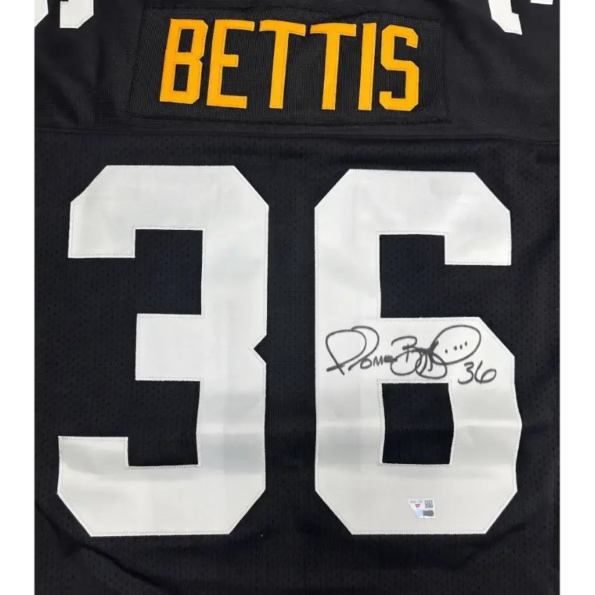 Jersey NFL Autografiado por Jerome Bettis #36 Steelers