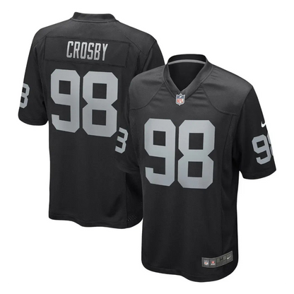 Jersey Nike Game Home Macc Crosby #98 Raiders