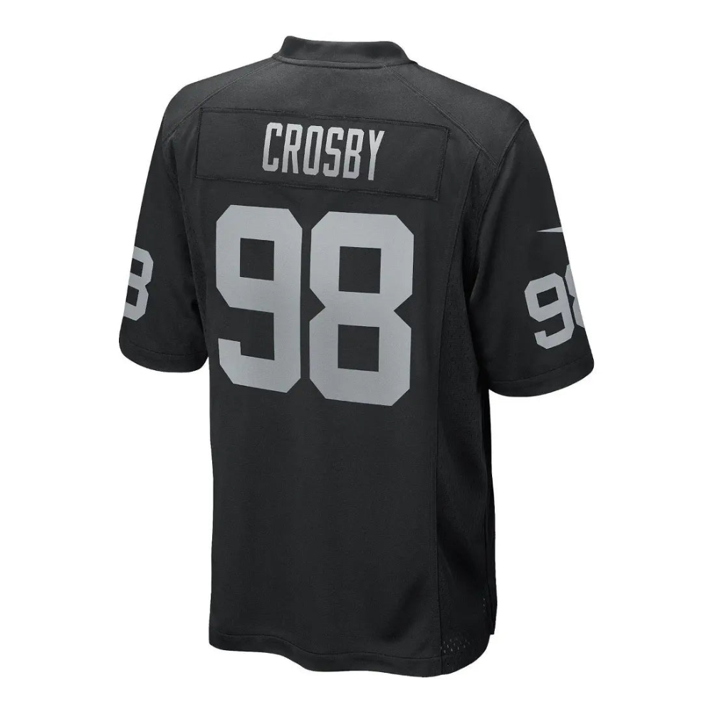 Jersey Nike Game Home Macc Crosby #98 Raiders