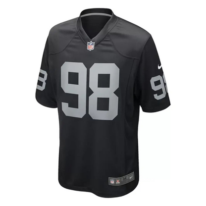 Jersey Nike Game Home Macc Crosby #98 Raiders
