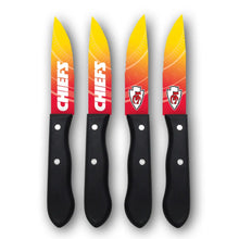 Juego Cuchillos NFL Set 4 Piezas Chiefs
