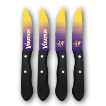 Juego Cuchillos NFL Set 4 Piezas Vikings