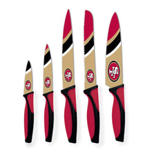 Juego Cuchillos NFL Set 5 Piezas 49Ers