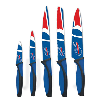 Juego Cuchillos NFL Set 5 Piezas Bills