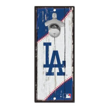Letrero Madera Con Destapador Wincraft MLB Dodgers