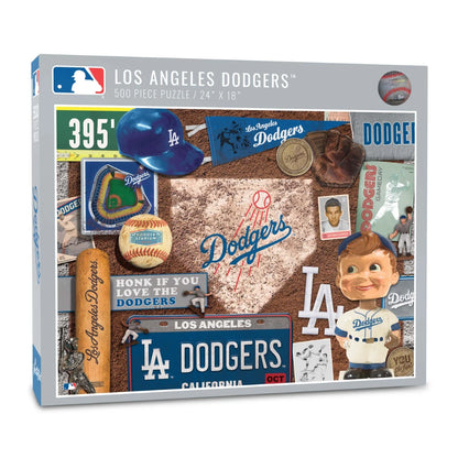 Rompecabezas YouTheFan MLB Retro Dodgers