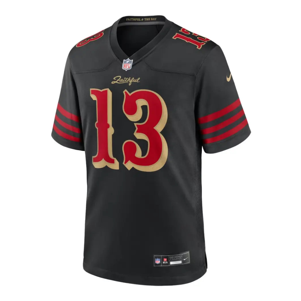 Jersey Nike NFL Game Rivalries 2025 Brock Purdy #13 49ers