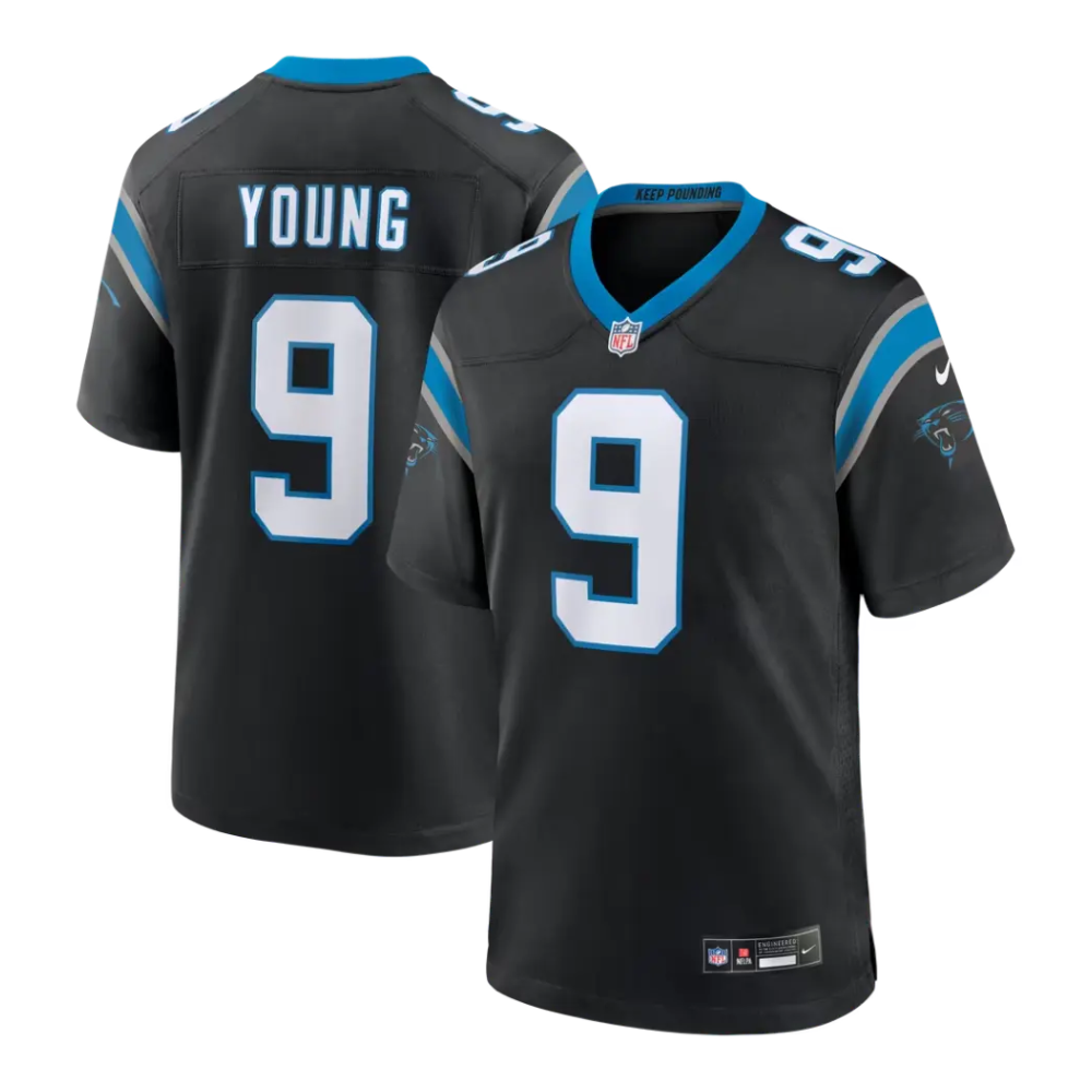 Jersey Nike NFL Game Home Bryce Young #9 Panthers