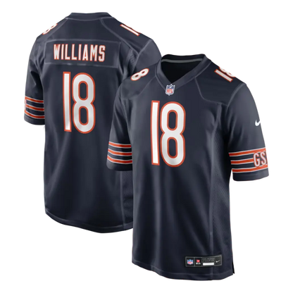 Jersey Nike NFL Game Home Caleb Williams #18 Bears