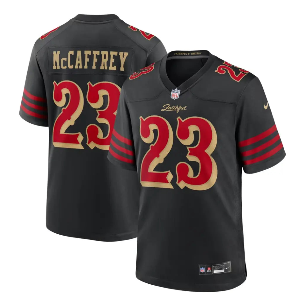 Jersey Juvenil Nike Rivalries Christian McCaffrey 49Ers