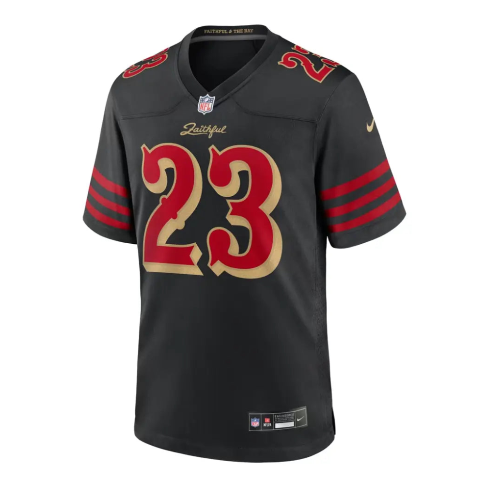 Jersey Juvenil Nike Rivalries Christian McCaffrey 49Ers
