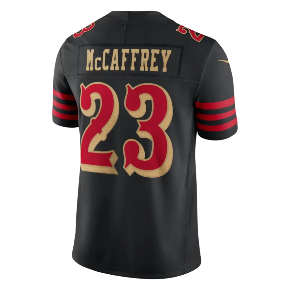 Jersey Nike NFL Limited Rivalries 2025 Christian Mccafrey #23 49ers