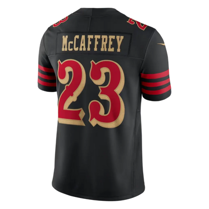 Jersey Nike NFL Limited Rivalries 2025 Christian Mccafrey #23 49ers