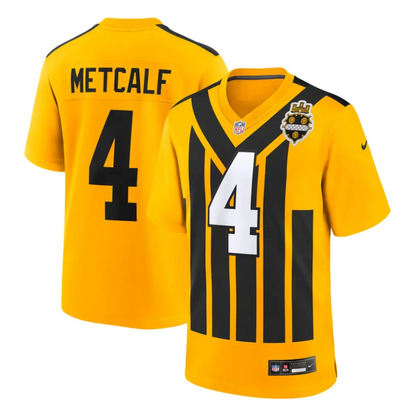 Jersey Nike NFL Game Alterno DK Metcalf #4 Steelers