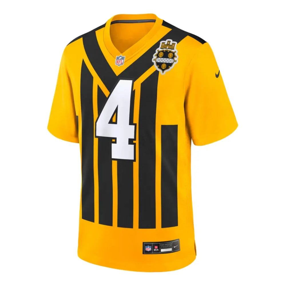 Jersey Nike NFL Game Alterno DK Metcalf #4 Steelers
