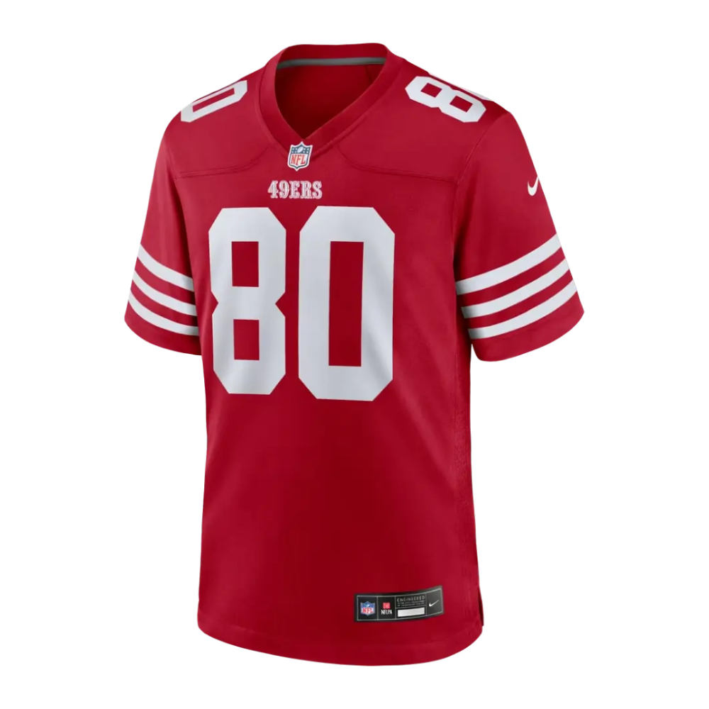 Jersey Nike Game Home 1988-1994 Leyenda Jerry Rice #80 49Ers