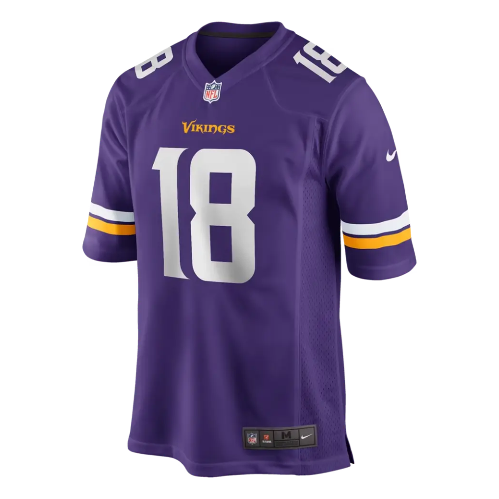 Jersey Juvenil Nike Game Team NFL Vikings Justin Jefferson