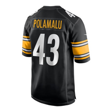 Jersey Nike Game Home 1997-2011 Leyenda Troy Polamalu #43 Steelers