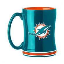 Taza NFL Relief Miami Dolphins 14 Oz