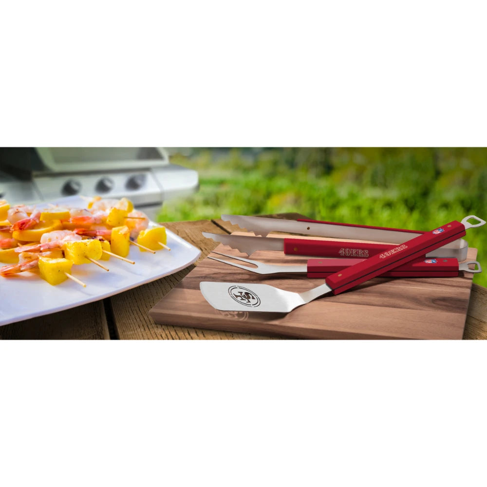Set NFL 3 Pzas BBQ Spirit Series 49Ers