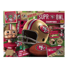 Rompecabezas YouTheFan NFL Retro San Francisco 49Ers