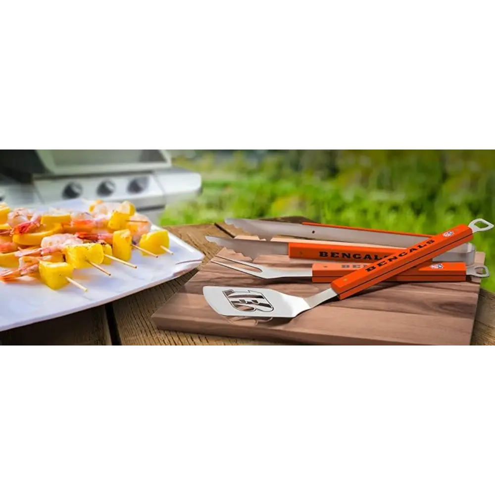 Set NFL 3 Pzas BBQ Spirit Series Bengals