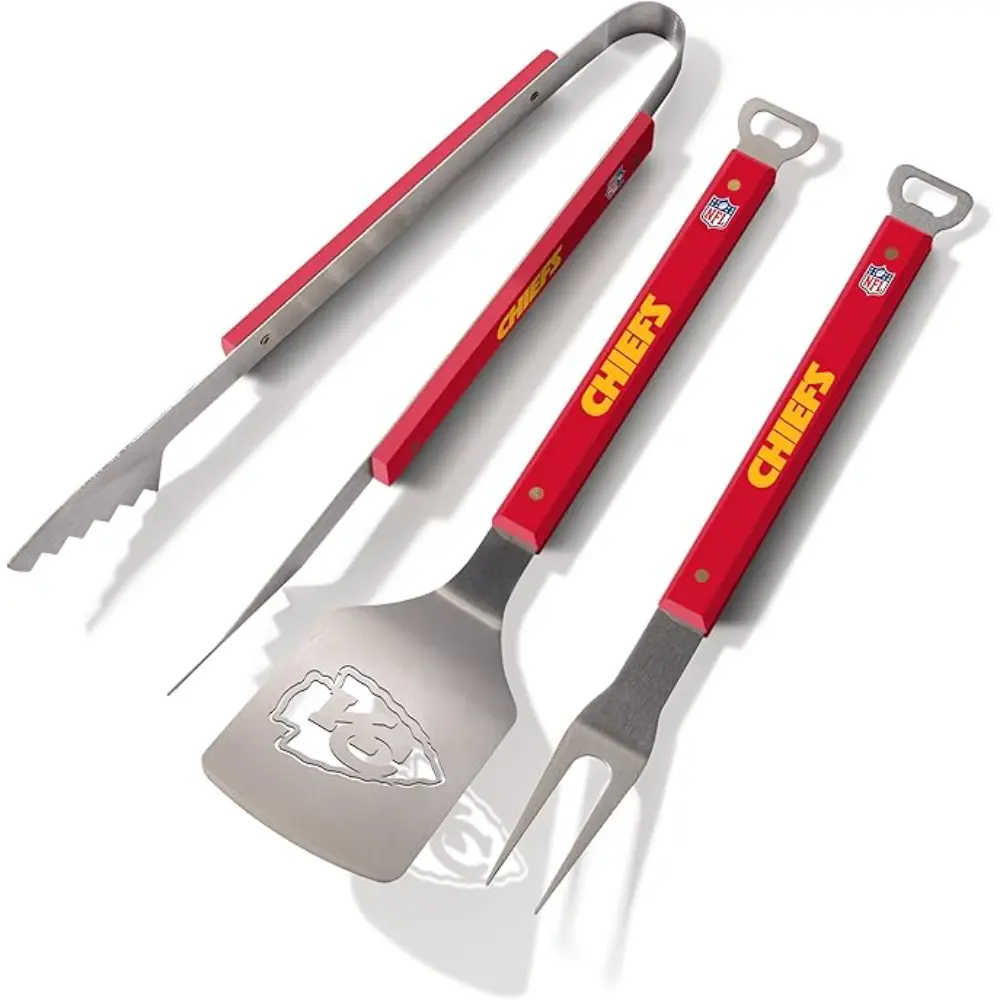 Set NFL 3 Pzas BBQ Spirit Series Chiefs