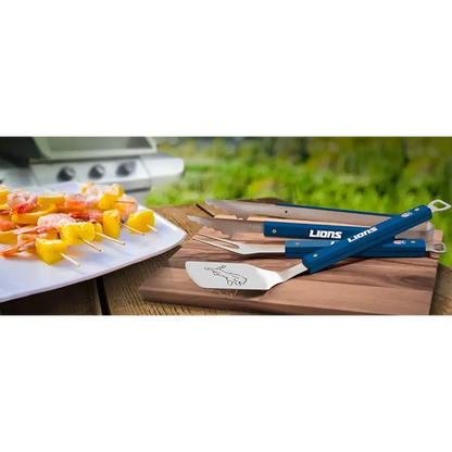 Set NFL 3 Pzas BBQ Spirit Series Lions