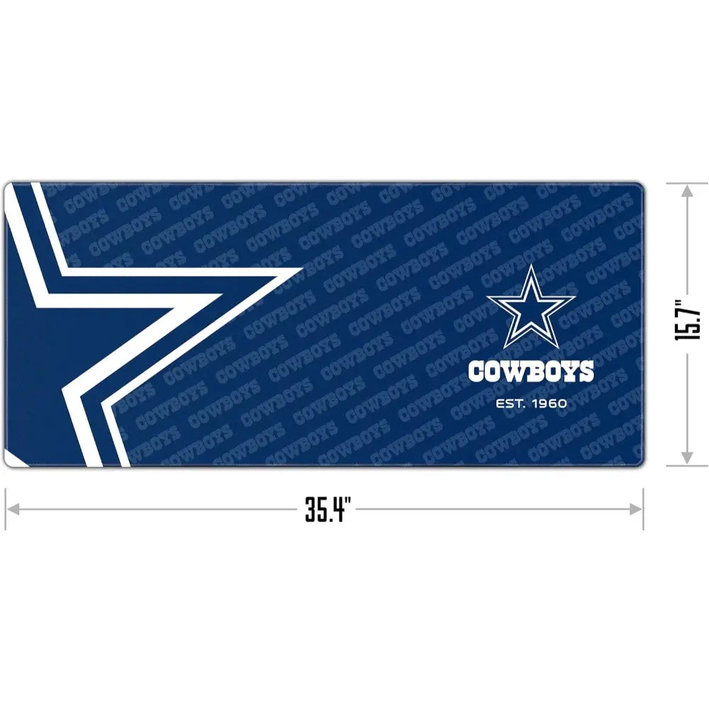 Tapete You The Fan NFL Desk Pad Logo Cowboys