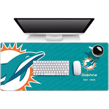 Tapete You The Fan NFL Desk Pad Logo Dolphins