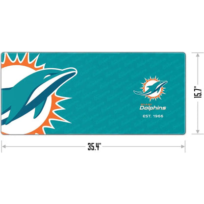 Tapete You The Fan NFL Desk Pad Logo Dolphins