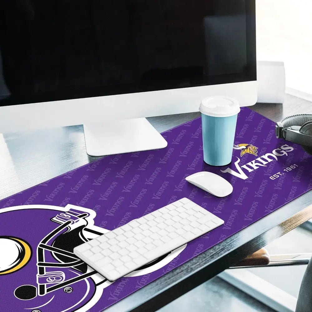 Tapete You The Fan NFL Desk Pad Logo Vikings