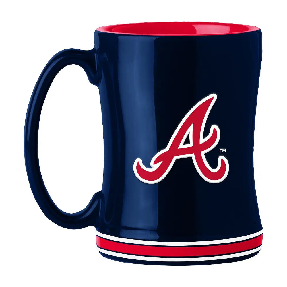 Taza MLB Relief Atlanta Braves 14 Oz
