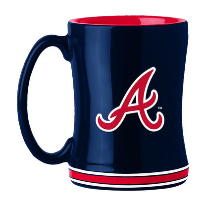 Taza MLB Relief Atlanta Braves 14 Oz