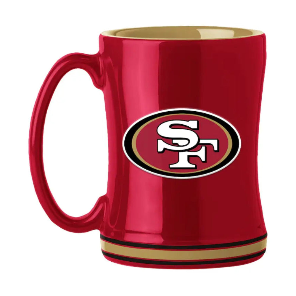 Taza NFL Relief San Francisco 49Ers 14 Oz