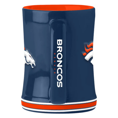 Taza NFL Relief Denver Broncos 14 Oz