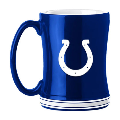 Taza NFL Relief Indianapolis Colts 14 Oz