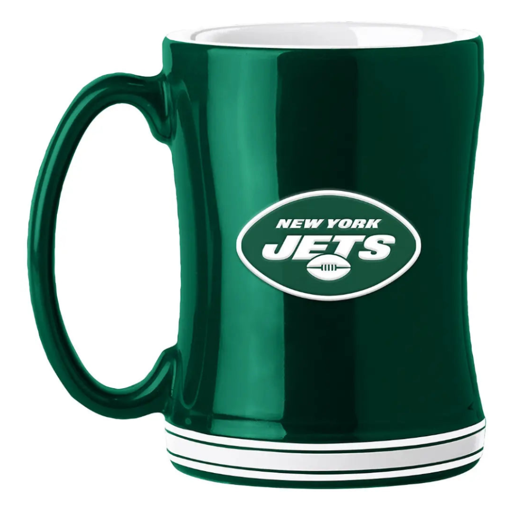 Taza NFL Relief New Yorks Jets 14 Oz