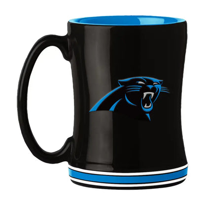 Taza NFL Relief Carolina Panthers 14 Oz