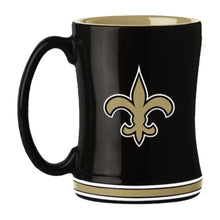 Taza NFL Relief New Orleans Saints 14 Oz